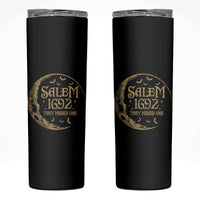 Salem 1692 They Missed One Skinny Tumbler Halloween Feminist Witch Trials - Wonder Print Shop