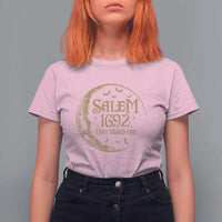 Salem 1692 They Missed One T Shirt For Women Halloween Feminist Witch Trials - Wonder Print Shop