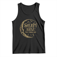 Salem 1692 They Missed One Tank Top Halloween Feminist Witch Trials - Wonder Print Shop