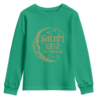 Salem 1692 They Missed One Youth Sweatshirt Halloween Feminist Witch Trials - Wonder Print Shop
