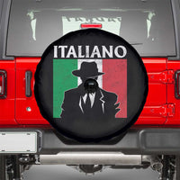 Italiano Italian Mafia Sicilian Gangster Italy Flag Spare Tire Cover - Wonder Print Shop