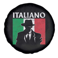 Italiano Italian Mafia Sicilian Gangster Italy Flag Spare Tire Cover - Wonder Print Shop