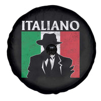 Italiano Italian Mafia Sicilian Gangster Italy Flag Spare Tire Cover - Wonder Print Shop