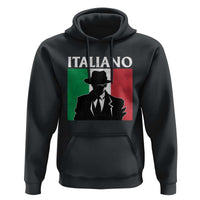 Italiano Italian Mafia Sicilian Gangster Italy Flag Hoodie - Wonder Print Shop