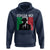 Italiano Italian Mafia Sicilian Gangster Italy Flag Hoodie - Wonder Print Shop