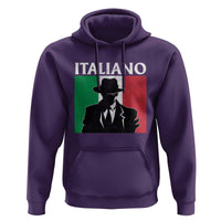 Italiano Italian Mafia Sicilian Gangster Italy Flag Hoodie - Wonder Print Shop
