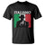 Italiano Italian Mafia Sicilian Gangster Italy Flag T Shirt - Wonder Print Shop