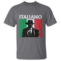 Italiano Italian Mafia Sicilian Gangster Italy Flag T Shirt - Wonder Print Shop