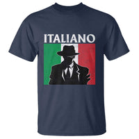 Italiano Italian Mafia Sicilian Gangster Italy Flag T Shirt - Wonder Print Shop