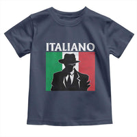 Italiano Italian Mafia Sicilian Gangster Italy Flag Toddler T Shirt - Wonder Print Shop