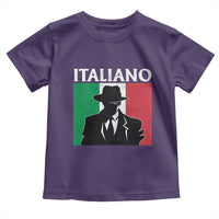 Italiano Italian Mafia Sicilian Gangster Italy Flag Toddler T Shirt - Wonder Print Shop