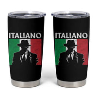 Italiano Italian Mafia Sicilian Gangster Italy Flag Tumbler Cup - Wonder Print Shop