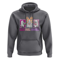 Halloween Teacher Hoodie Read More Boooooks Cute Ghost Reading Books - Wonder Print Shop