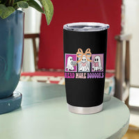Halloween Teacher Tumbler Cup Read More Boooooks Cute Ghost Reading Books - Wonder Print Shop