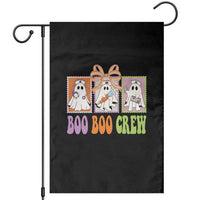 Halloween Nurse Garden Flag Boo Boo Crew Cute Spooky Ghost - Wonder Print Shop