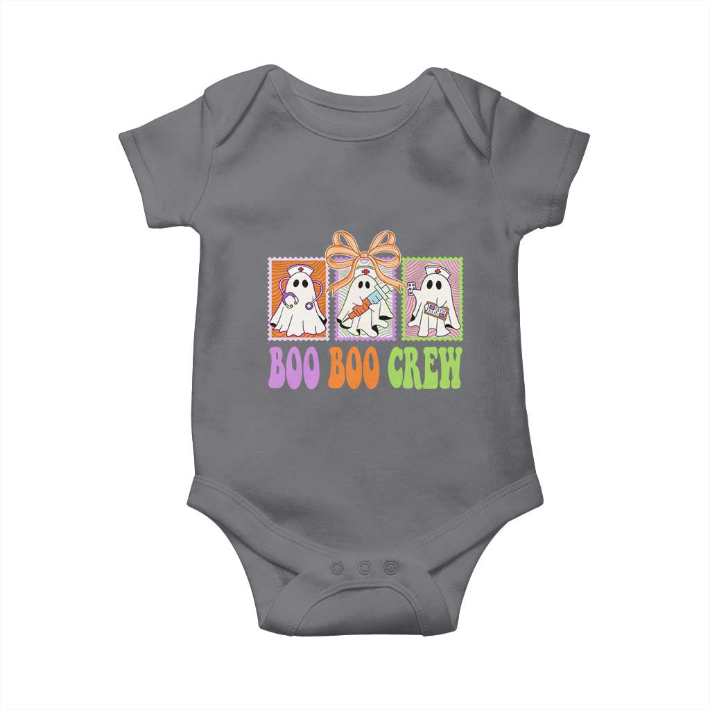 Halloween Nurse Baby Onesie Boo Boo Crew Cute Spooky Ghost - Wonder Print Shop