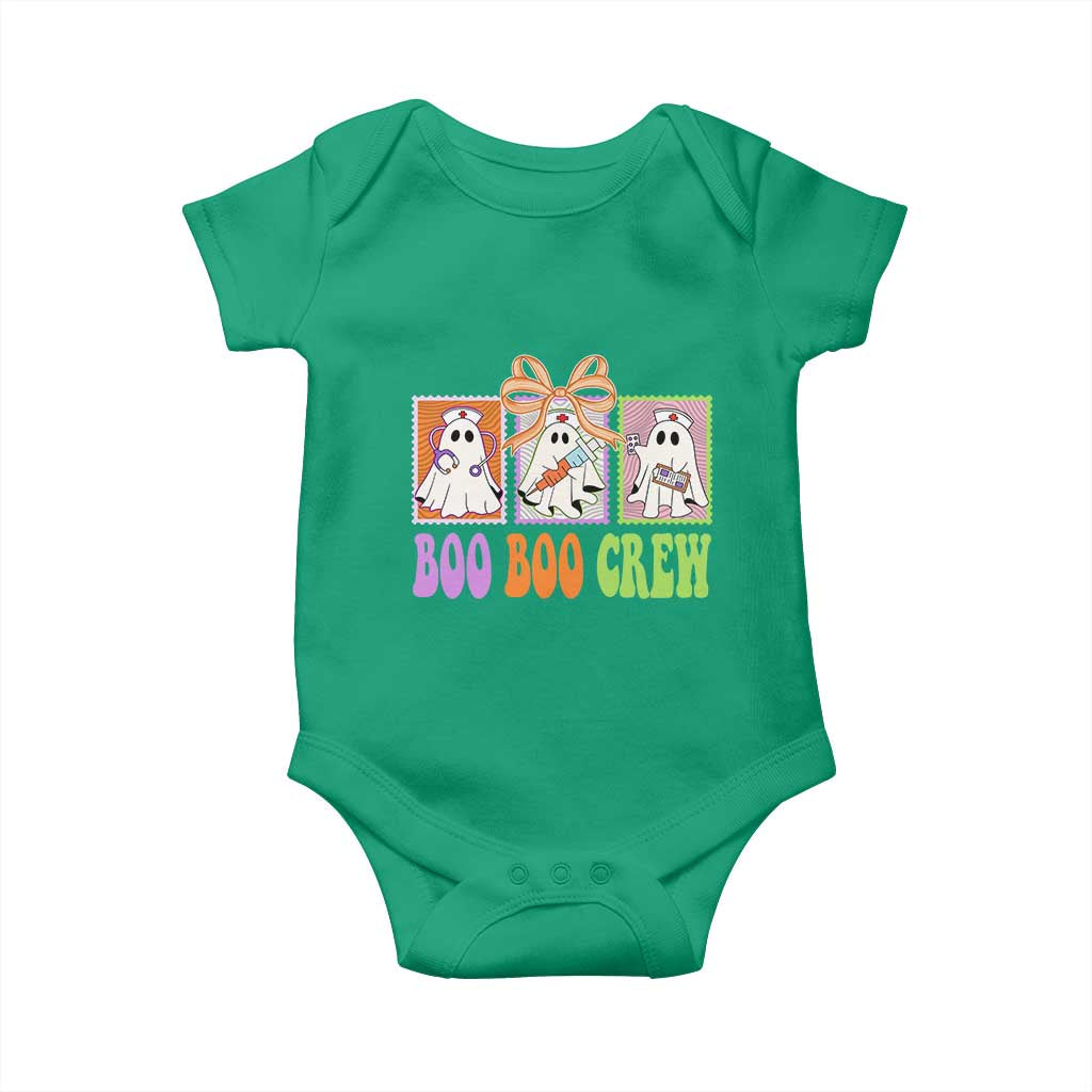 Halloween Nurse Baby Onesie Boo Boo Crew Cute Spooky Ghost - Wonder Print Shop