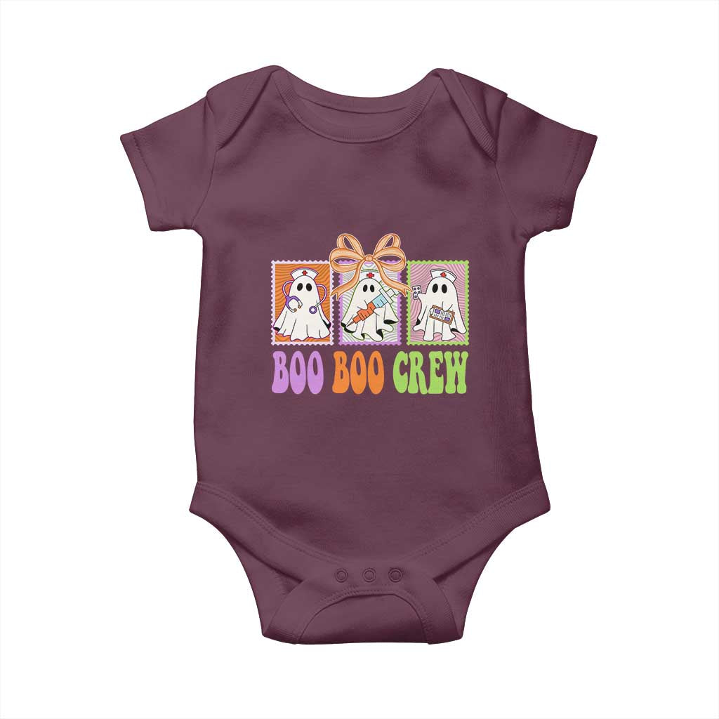 Halloween Nurse Baby Onesie Boo Boo Crew Cute Spooky Ghost - Wonder Print Shop