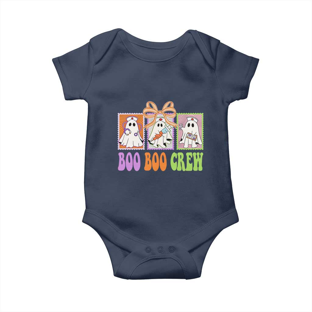 Halloween Nurse Baby Onesie Boo Boo Crew Cute Spooky Ghost - Wonder Print Shop
