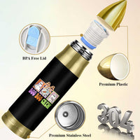 Halloween Nurse Bullet Tumbler Boo Boo Crew Cute Spooky Ghost - Wonder Print Shop