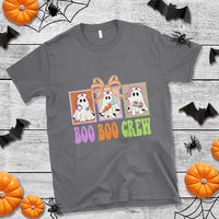 Halloween Nurse T Shirt Boo Boo Crew Cute Spooky Ghost - Wonder Print Shop