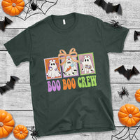 Halloween Nurse T Shirt Boo Boo Crew Cute Spooky Ghost - Wonder Print Shop