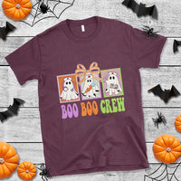 Halloween Nurse T Shirt Boo Boo Crew Cute Spooky Ghost - Wonder Print Shop