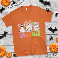 Halloween Nurse T Shirt Boo Boo Crew Cute Spooky Ghost - Wonder Print Shop