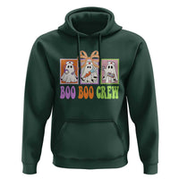 Halloween Nurse Hoodie Boo Boo Crew Cute Spooky Ghost - Wonder Print Shop