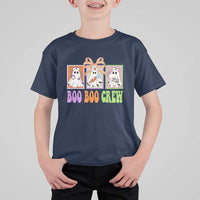 Halloween Nurse T Shirt For Kid Boo Boo Crew Cute Spooky Ghost - Wonder Print Shop