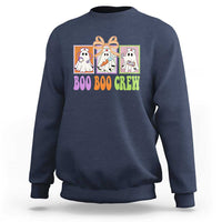 Halloween Nurse Sweatshirt Boo Boo Crew Cute Spooky Ghost - Wonder Print Shop