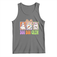 Halloween Nurse Tank Top Boo Boo Crew Cute Spooky Ghost - Wonder Print Shop