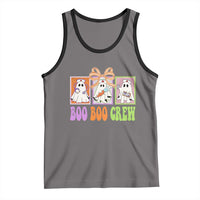 Halloween Nurse Tank Top Boo Boo Crew Cute Spooky Ghost - Wonder Print Shop
