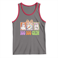 Halloween Nurse Tank Top Boo Boo Crew Cute Spooky Ghost - Wonder Print Shop