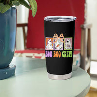Halloween Nurse Tumbler Cup Boo Boo Crew Cute Spooky Ghost - Wonder Print Shop