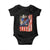 Fisherman Christian Fishing Vintage American Flag Baby Onesie - Wonder Print Shop