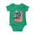Fisherman Christian Fishing Vintage American Flag Baby Onesie - Wonder Print Shop