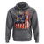 Fisherman Christian Fishing Vintage American Flag Hoodie - Wonder Print Shop