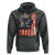 Fisherman Christian Fishing Vintage American Flag Hoodie - Wonder Print Shop
