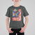 Fisherman Christian Fishing Vintage American Flag T Shirt For Kid - Wonder Print Shop