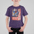 Fisherman Christian Fishing Vintage American Flag T Shirt For Kid - Wonder Print Shop