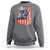 Fisherman Christian Fishing Vintage American Flag Sweatshirt - Wonder Print Shop