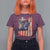 Fisherman Christian Fishing Vintage American Flag T Shirt For Women - Wonder Print Shop