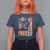 Fisherman Christian Fishing Vintage American Flag T Shirt For Women - Wonder Print Shop