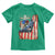 Fisherman Christian Fishing Vintage American Flag Toddler T Shirt - Wonder Print Shop