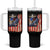 Fisherman Christian Fishing Vintage American Flag Tumbler With Handle - Wonder Print Shop