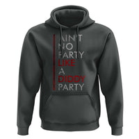 Ain't No Party Like A Diddy Party Hoodie Vintage Striped