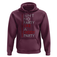 Ain't No Party Like A Diddy Party Hoodie Vintage Striped