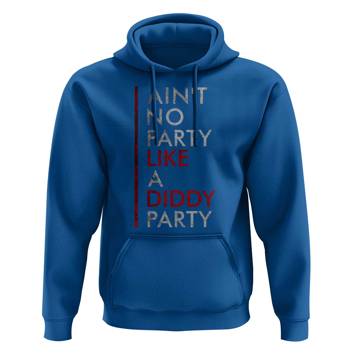 Ain't No Party Like A Diddy Party Hoodie Vintage Striped