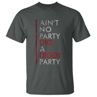 Ain't No Party Like A Diddy Party T Shirt Vintage Striped - Wonder Print Shop
